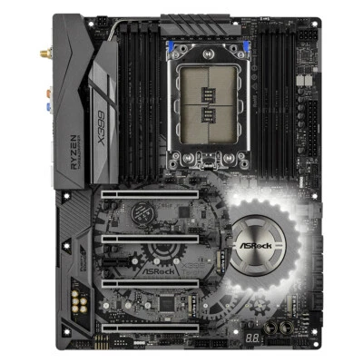 For Asrock X399 Taichi Motherboard Socket TR4 DDR4 ATX 100% Tested - Image 1 of 3