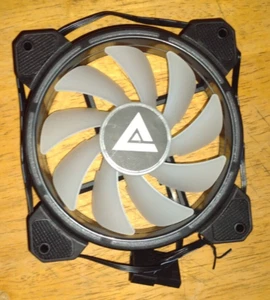 120mm 1 watt Apevia Matrix Desktop Computer Case Fan New Loose 125-WB - Picture 1 of 8