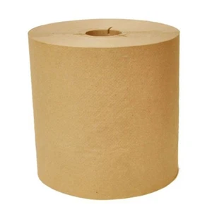 Kiste mit 6 Rollen Y-gekerbt natürliches Rollenhandtuch - 800 Fuß - Bild 1 von 1