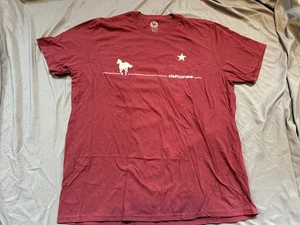 Deftones weißes Pony T-Shirt 3XL offiziell Nu-Metal Alternative Band Team Schlaf - Bild 1 von 2