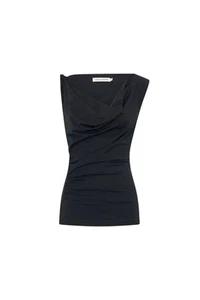 Camilla and Marc C&M Mara Top Black Size 6/8 - BNWT - Current Season RRP $300 - Picture 1 of 12