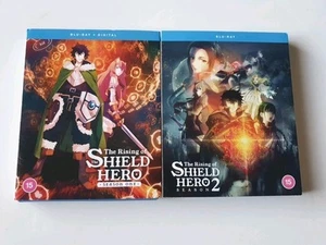 Der Aufstieg des Schildhelden - Staffel 1 und Staffel 2 Blu Ray mit Schonhüllen - Bild 1 von 3
