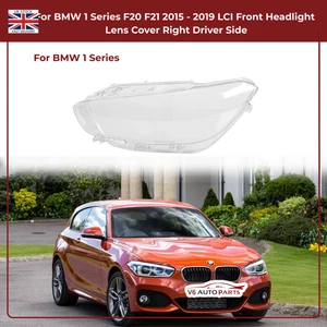 Passt für BMW 1er F20 F21 15-19 LCI Frontscheinwerfer Linse Abdeckung Rechts Fahrerseite - Bild 1 von 12