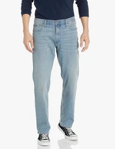 Jeans Calvin Klein slim alto elasticizzato Allie lavaggio indaco uomo taglia 38x32 - Foto 1 di 9