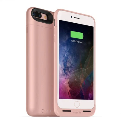 Mophie iPhone 7 Juice Pack Air - Capa protetora de bateria - Ouro rosa - Imagem 1 de 4