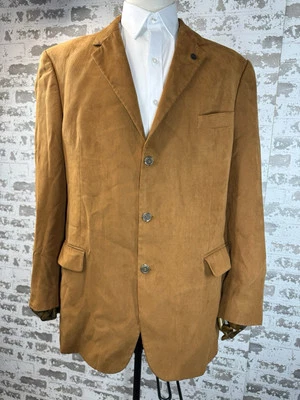 Andrew Fezza Blazer Men's 46 Long Sports Coat Suit Jacket Velvet - Image 1 of 4