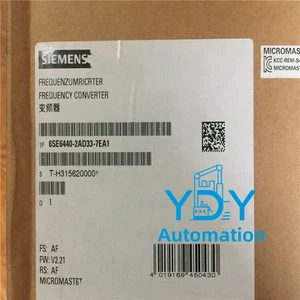 1PC Siemens 6SE6440-2AD33-7EA1 6SE6 440-2AD33-7EA1 New Expedited Shipping - Picture 1 of 3