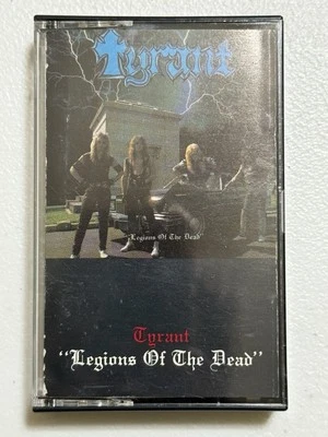 Tyrant Legions Of The Dead Cassette Tape Original 1985 Metal Blade Enigma US - Image 1 of 4