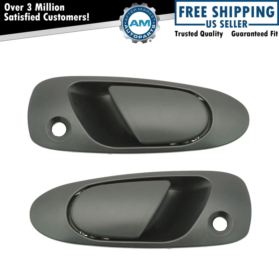 Door Handles Outside Exterior Left & Right Pair Set for Honda Civic - Image 1 of 4