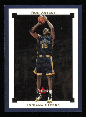 2002-03 Fleer Premium #80 Ron Artest  Basketball PACERS NM - Image 1 of 3