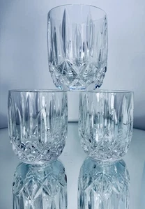 Mikasa Park Lane Double Old Fashioned Glasses Set of 3 - Picture 1 of 3