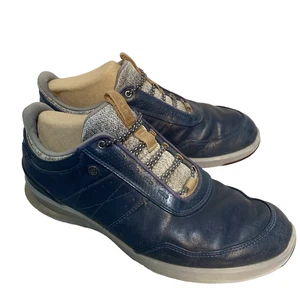 Footjoy Stratos Spikeless Herren Golfschuhe Versatrax Navy Blau Wasserdicht 9,5 M - Bild 1 von 8