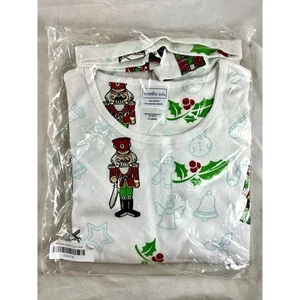 Morning Sun Nutcracker Print Holiday PJ Top Long Sleeve Cotton Sz XL NEW Sealed - Picture 1 of 4