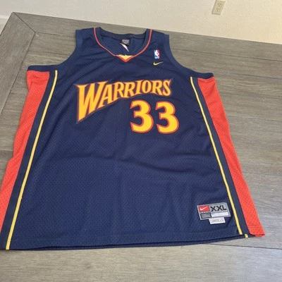 Camiseta Nike Swingman NBA Cosida Hombres XXL+2 XXL Antawn Jamison Golden State Warriors Foto 1 de 4