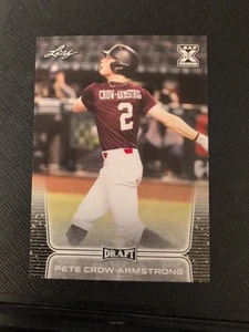 Pete Crow-Armstrong XRC 2020 Leaf Draft #41 - Photo 1 sur 2