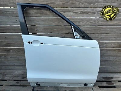 Land Rover Discovery 2017-2024 carcasa de puerta del lado del pasajero delantero derecho (blanco) OEM Foto 1 de 4