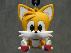 Sonic NEW * Tails Sitting Clip * Blind Bag Series 4 Figural Key Chain Monogram - Picture 1 of 7
