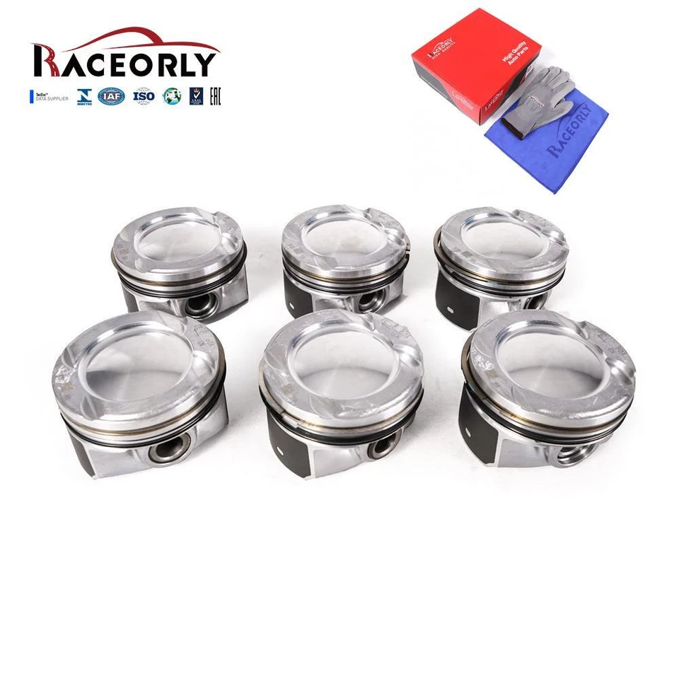 RACEORLY Pistons Rings Set For LAND ROVER RANGE JAGUAR PT306 3.0 L6 AJ20P6 2019+ - Image 1 of 4