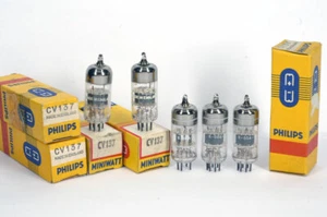 ONE CV137/EAC91 PHILIPS NOS Tube Lampe Röhre Valvola Valve 진공관 真空管 电子管 - Picture 1 of 1
