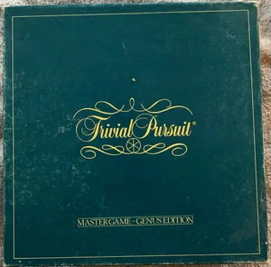 Trivial Pursuit Master Game Genus Edition No.7 1981 Complete Vintage Board Game - Picture 1 of 7