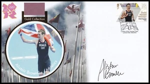 ALISTAIR BROWNLEE Signed 2012 GB Olympic Games Triathlon Gold Winners Cover - Picture 1 of 3