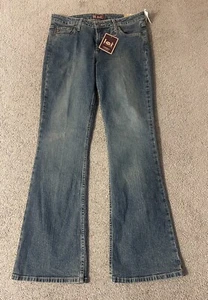l.e.i Denim 00/04 Lowboy Jeans. Sz 13. Stretch. Flared Bottom. NEW. - Picture 1 of 12