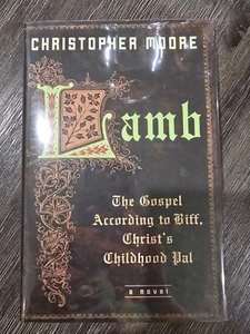 Lamb by Christopher Moore, 1st Edition, 1st Printing, HC DJ - Imagen 1 de 12
