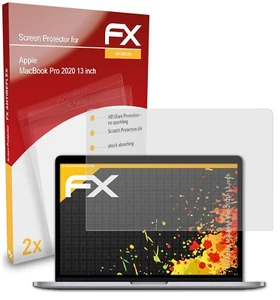 2x Screen Protection Film for Apple MacBook Pro 2020 13 inch matt&shockproof - Picture 1 of 8