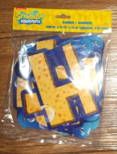 SpongeBob SquarePants 5 Ft Party Banner - Picture 1 of 1