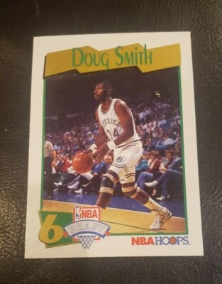 Doug Smith RC 1991-92 NBA Hoops Mavericks #551  - Image 1 of 2