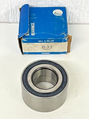 B33 球和滚子品牌 NOS 轮轴承适用于前内或前内 xref SKF B-33 — 第 1/3 张图片