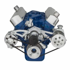 Small Block Ford Electric Water Pump Alternator Bracket 289 302 V-Belt SBF - Picture 1 of 3