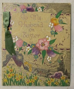 Vintage 1920s Easter card - Picture 1 of 3