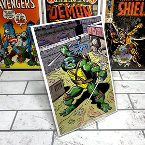 Teenage Mutant Ninja Turtles #145 CBNS Exclusive Jim Lawson Variant Lmt. 777 - Bild 1 von 3
