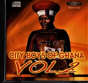 CITY BOYS OF GHANA. Vol. 2. Ghana. CD. Sontec 51. Like New - Picture 1 of 2
