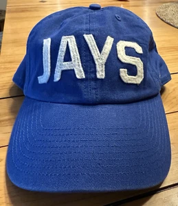 Creighton Bluejays Strapback Dad Hat Cap Blue Jays OSFA 47 Brand "JAYS" Logo - Picture 1 of 15