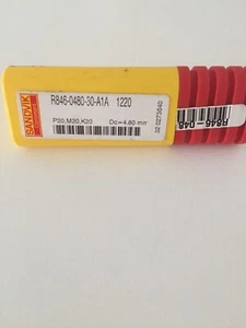 Sandvik - 1 x neuer Hartmetallbohrer R840-0480-30-A1A 1220 DC=4,80 mm - Bild 1 von 2