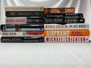 Michael Crichton HC & PB You Pick Choose - Lost World, Rising Sun, Disclosure - Bild 1 von 35