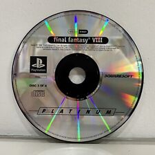 Final Fantasy VIII Disco 3 PlayStation 1 PS1 PSX PAL España