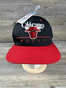Cappello snapback vintage Chicago Bulls Twins Enterprise NBA berretto sportivo nuovo con etichette come nuovo!! - Foto 1 di 8