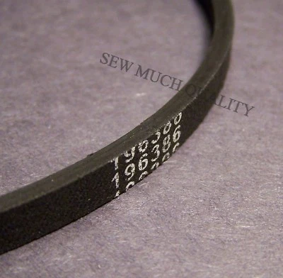 CINTURÓN # 196386 Motor Drive 14 5/8" V-Belt Singer Alt# 196386-001 Foto 1 de 2
