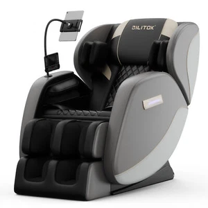 Full Body Air Pressure Shiatsu Massage Chair Recliner ZERO GRAVITY Foot Roller - Picture 1 of 7