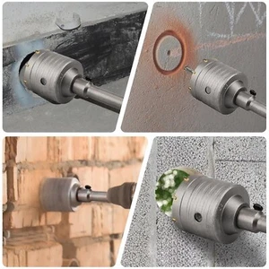 Carotatrice per muri widia misure 30-160mm + codolo 11-35-65 cm sds plus M22 - Foto 1 di 13