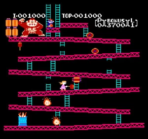 Donkey Kong Classics Footy PAL NES - Picture 1 of 4