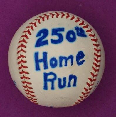 Mo Vaughn Signed Autographed 250 Home Run Ball PSA DNA - Image 1 of 4