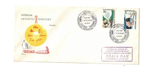 Australia Antarctic Territory 1967 22c ROYAL THALA DAN Cover,cds WILKES - Bild 1 von 1