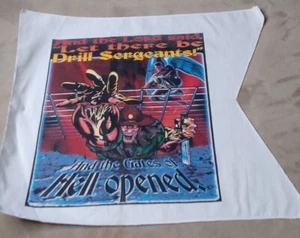 The Lord Said "Let There Be Drill Sergeants!" & The Gates Of Hell Opened Banner - Picture 1 of 5