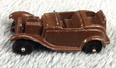 Vintage Classic MG Tootsie Toy Brown Roadster Made in USA Great Condition - Image 1 of 4