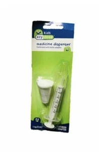 Ezy Dose Kinder Baby Mundspritze & Adapter kalibriert für flüssige Medizin 2 TL - Bild 1 von 4