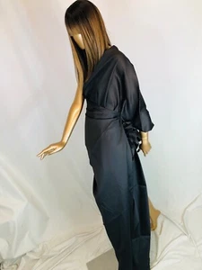 /m Designer Fabric Essentials Glossy Stretch Cotton Poly Blend Luxury Dark Moss - Picture 1 of 5